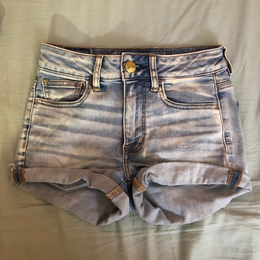 American Eagle jean shorts size 0